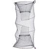 GALPADA Rete Trappola Pieghevole per Pesci, Granchi e Gamberi 30x60 Cm | Rivestimento in Zinco, Maglia ad Alta Precisione, Colore Nero, per Acqua Dolciastro e Pesca da Pontile