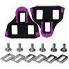 Gettimore 3 Angolo per SPD Tacchetto Set 0 2 6 Deg Nylon Costruire 3 Angolo per spd | 0 2 opzioni di 6 gradi, materiale in nylon, azione a rilascio singolo, adatto per pedali spd, colore nero