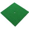 VILLCASE Tappetino da Battuta Golf Portatile 30x30 Cm, Nylon Effetto Prato | Verde, Uso Indoor e Backyard, Superficie Antiscivolo per Pratica Putting e Driving