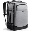 Inateck 38.5-46.2L Zaino Viaggio Espandibile, Bagaglio a Mano, Grigio