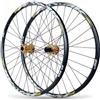 HWEVDHJ 26/27,5/29 Set Di Ruote Per Mountain Bike Con Asse Passante Freno A Disco