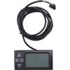 Butyge S861 - Display LCD per bicicletta elettrica con connettore SM, pannello di controllo BLDC, nero, 24 V-36 V