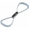 KQFCAZRE Fascia Elastica in Silicone con Contatore Digitale LED Banda Resistenza per Trazione E Apertura Spalle Impugnature Cave Antiscivolo Materiale PP, Blu