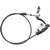 Generic Freno Posteriore a Tamburo per Bicicletta, Freno a Disco Idraulico a 2 pistoncini per MTB, rotore da 160 mm, Pinza Anteriore e Posteriore, Set Freni a Olio 1000 mm 1800 mm