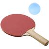 SHERCHPRY Palline da Ping Pong in Pp 60 Pezzi Senza Cuciture 40mm | Uso Casa e Outdoor, Forma Rotonda Bilanciata, Facili da Portare, Set per Sport e Gioco