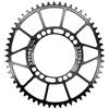 DUANSIYU Corone per Bicicletta Corona 110 BCD Ovale 34 36 38 40 42 44 46 48 58T 60 Denti Bici da Strada Ruota di Catena 110bcd(Hollow 48T)