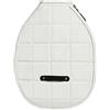 Wswqop Custodia Racket Sportiva Borsa Racchetta Paddle Cover Tracolla Confortevole Design Moderno Elegante Conservazione Sicura per Pagaie Standard Tessuto, Bianco