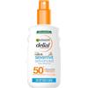 Garnier Delial Ninos Sensitive Spray Protezione Solare SPF 50+, 200 ml (importato da Spagna)