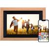 Rollei Smart Frame WiFi 105 Wooden Br