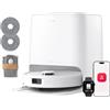 roborock Qrevo 2 Pro Set Robot Aspirapolvere Lavapavimenti 25.000Pa, Bianco
