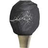 Windhager Copertura Decorativa Invernale in Vello Protect XL, Protezione dal Gelo, Pile da Giardino, Motivo Uccello, 1,1 x 1,1 m, Antracite, 07398
