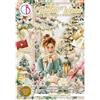 Junk Journal & Ephemera Book Golden Winter