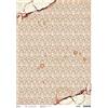 Carta di riso A3 Soft pattern Chocolate Wanderlust