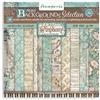 Blocco di Carte Scrap Backgrounds Symphony cm 30 X 30