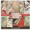 Blocco di Carte Scrap Oriental Garden cm 20 x 20