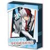 Ensky PAPER SHADOW ART mini My Hero Academia Shoto Todoroki SA-M45 Giappone nuovo