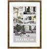 Close Up - Cornice per poster, 59,4 x 84 cm, formato DIN A1, decorazione in legno di rovere scuro