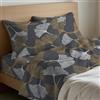 Mahome Set Lenzuola Francese Cotone 100% Puro Italiano Morbido - Completo Letto Francese Lenzuolo Sopra 200x300, Lenzuolo con Angoli Sotto 140x200+h25, 2 Federe 50x80 - Made in Italy