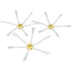 vhbw 3X Spazzola Laterale Compatibile con iRobot Roomba 605, 611, 618, 610, 612, 615, 616, 614 Robot aspirapolvere - Set spazzole, Giallo/Bianco