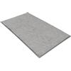 Comart - Tappeto Arredo Puffy - Soft Lavabile Antiscivolo - 40x60 cm Grigio
