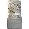 Generico Completo Lenzuola Matrimoniale Renato Balestra Art. Flower - Cotone Stampato - Set Letto Elegante e Confortevole (Grigio)