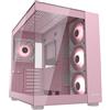 COUGAR Midi-Tower FV150 ARGB Pink, Microfono Integrato, USB-C