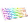 RAMPAGE Tastiera con cavo Rampage TKL GHOST bianca