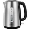 Midea Bollitore Elettrico 1,7L, Acciaio Inox, Kettle senza BPA, 2200 W, Bollitore Acqua con indicatore del livello dell'acqua, indicatore LED, Base di rotazione a 360°