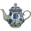 ELABORATE CHOICE Porcellana Jingdezhen Teiera dipinta a mano di grande capacità blu e bianca porcellana teiera in ceramica, teiera fiore, caffettiera A08