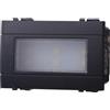 ETTROIT Lampada Segnapasso LED 6000K Nera Serie Space Compatibile BTicino Living LN0303