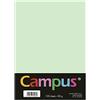 Oxford Plus Office - Carta colorata A4 100 pezzi, 80 g/m², 210 x 297 mm, carta A4 colorata, morbida al tatto, perfetta per rilegatura, ufficio, disegno e artigianato, colore: verde chiaro