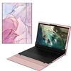 Fintie Sleeve Case for 14 Samsung Galaxy Chromebook Go XE340XDA XE345XDA/Dell Latitude 3410/HP Pavilion 14-ceXXXX/Lenovo 14W Windows Gen 2 - Premium PU Leather Portfolio Book Cover, Glittering Marble