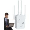 Generico Wifi Extender, WiFi Extender Signal Booster 1,2 Gbps Home Signal Booster
