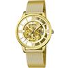 Festina Orologio Automatico Uomo in Acciaio Inossidabile 316l Dorato