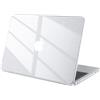 eleger Custodia compatibile con MacBook Neo 13 A3449 A18 Pro Chip, rilasciato nel 2026, custodia in plastica rigida per Mac Book Neo 13, trasparente glitterato