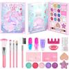 Aomig Trucchi Bambina Set, Set trucco da borsetta per bambina, Regalo Trucchi Bambina Set per il Compleanno di Halloween Carnevale Natale, Lavabile Set Di Trucchi Per Bambini Ragazze3-8 Anni