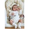 Zero Pam 50 CM Bambole Neonate Realistiche In Silicone Maschio,Bambole Neonato In Silicone Realistiche Occhi Chiusi,Bambini Reborn Toddler Posabili
