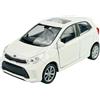 Generic Welly - Modellino di auto compatibile con Kia Picanto JA 5 porte, colore bianco, dal 2017, circa 1/34-1/39, in metallo