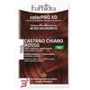 ZETA FARMACEUTICI SPA EUPHIDRA COLORPRO GEL COLORANTE CAPELLI XD 566 CASTANO CHIARO ROSSO 50 ML + ATTIVANTE + BALSAMO + GUANTI