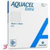 CONVATEC ITALIA SRL MEDICAZIONE IN TECNOLOGIA HYDROFIBER IN CARBOSSIMETILCELLULOSA SODICA E CELLULOSA RIGENERATA AQUACEL EXTRA 15X15 CM 5 PEZZI