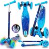 MONOPATTINO PER BAMBINI 3 RUOTE RGX SCOOTER REGOLABILE 3-12 ANNI GIOCO ESTERNO