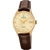 Festina Swiss Made Orologio Donna Analogico in Pelle Marrone