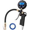 AstroAI Pompa per pneumatici digitale con manometro Impugnatura pneumatica media 250 PSI e supporto per compressore Tubo in gomma resistente e connettori rapidi per risoluzione dello schermo 0,1