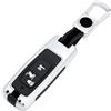 OTMIK Custodie per Chiavi Auto in Lega di Zinco adatto per Honda PCX160 VISION SH350 160 PCX 125 Switch 150 ADV Wrench 350 2/3 Pulsanti (2/3 Pulsanti Argento)