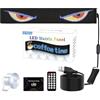 Kosinso LED Devil Eyes per Camion e Auto - Grande Display LED Flessibile Programmabile, Lampada Occhi Dinamica Smart Colorata Fai Da Te, Schermo Morbido (898 x 192 mm)
