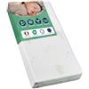 GHIOCUSCINI | Materasso Culla Lettino Neonato, Certificato EN16890:2017 + A1:2021, 70 x 140 alto 12 cm ALOE VERA, OEKO-TEX®, CertiPUR™, Traspirante, Antimicrobico e Antibatterico, Made in Italy
