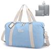 BAGZY Borsa Parto Ospedale Mamma Borsone Neonato Ospedale Borsone da Viaggio 25L Borsoni da Viaggio Impermeabile Borsa Maternità Bagaglio a Mano per Weekend Sportiva Palestra Cabina Uomo Donna Blu