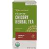 Teeccino Tisana arrosto francese - Tisana ricca e tostata senza caffeina e prebiotica per un'energia naturale, alternativa al caffè, 25 bustine di tè