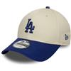New Era Colour Block 9Forty - Berretto regolabile LA Dodgers beige blu, taglia: taglia unica