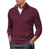 COOFANDY Maglione da Uomo 1/4 Zip Invernale